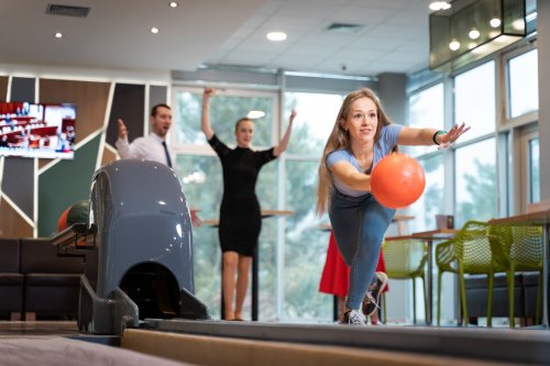 Bowling v hoteli Sitno